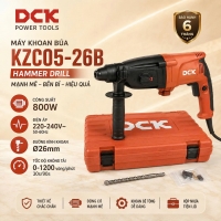 MÁY KHOAN BÚA 3 CHỨC NĂNG 800W KZC05-26B DCK